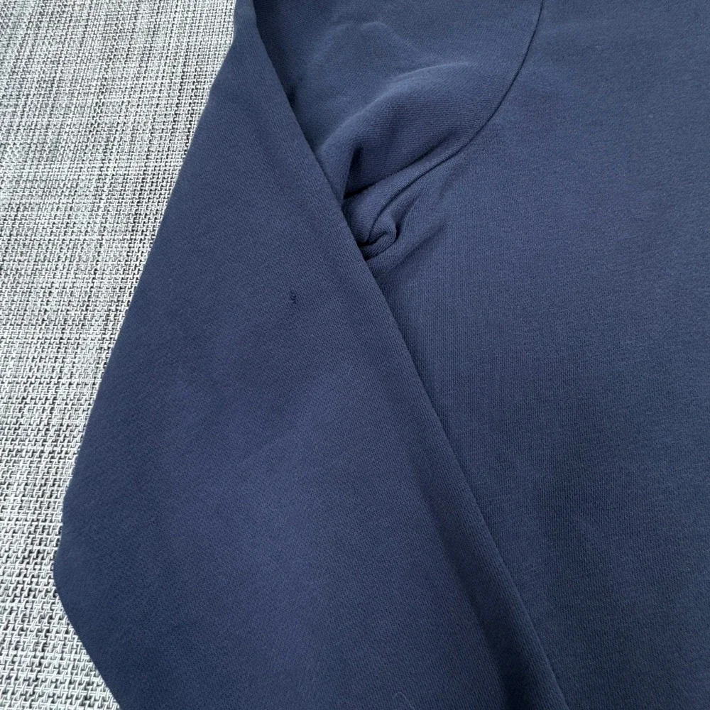 Nike Womens Sportswear Club Fleece Pullover Hoodie Navy Blue XL Athletic